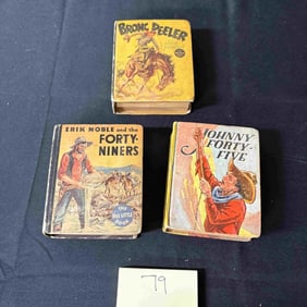 Western Platinum Age Little Books Group of 3