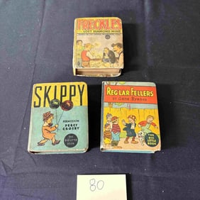 Skippy + 2 Platinum Age Little Books