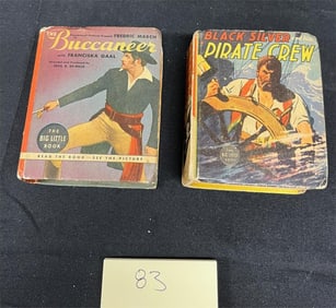 Golden Age Big Little Books w/Pirates