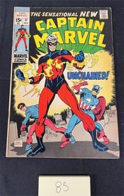 Captain Marvel 17 Marvel Silver Age Comic Book