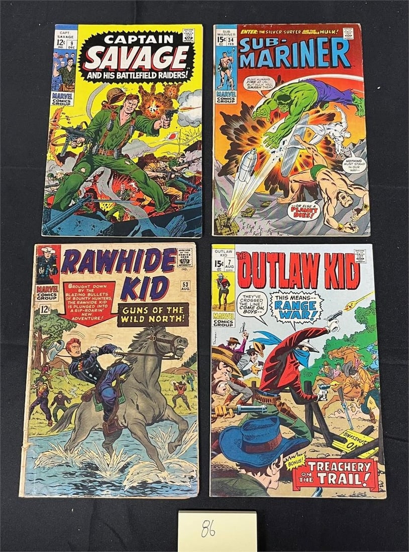 Marvel Silver Age Comic Books w/Sub-Mariner (1 of 2)
