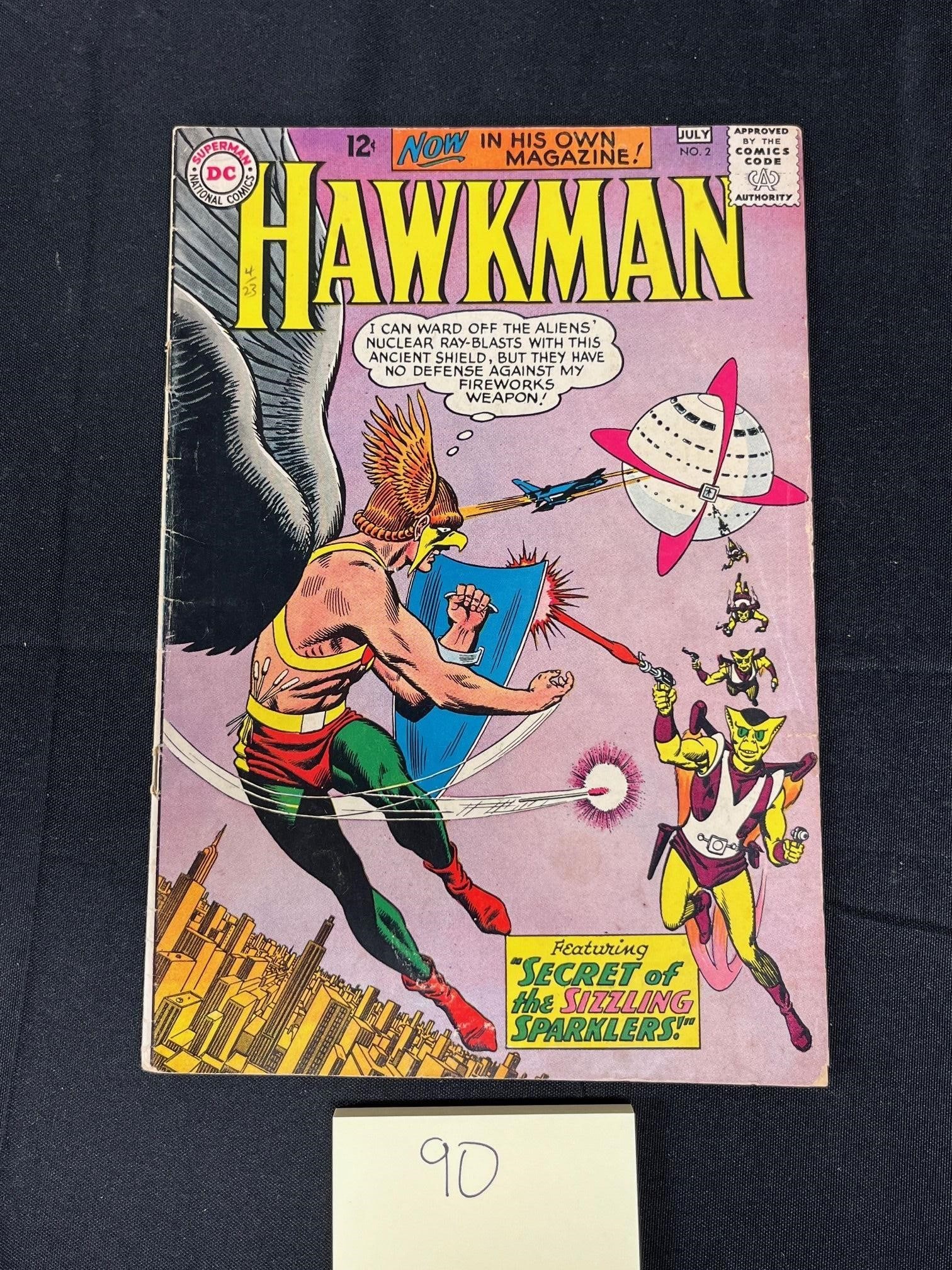 Hawkman 2 DC Silver Age Comic Book (1 of 2)