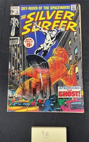 Silver Surfer 8 Marvel 1st Series Comic Book