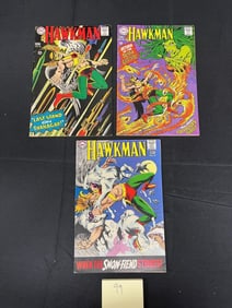 Hawkman 25, 26, & 27 DC Silver Age Comic Books