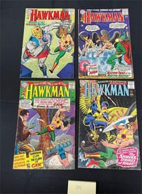 Hawmkan 8-11 DC Silver Age Comic Books