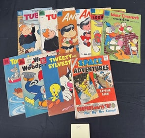 Group of Golden Age Comic Books w/Space Adventures