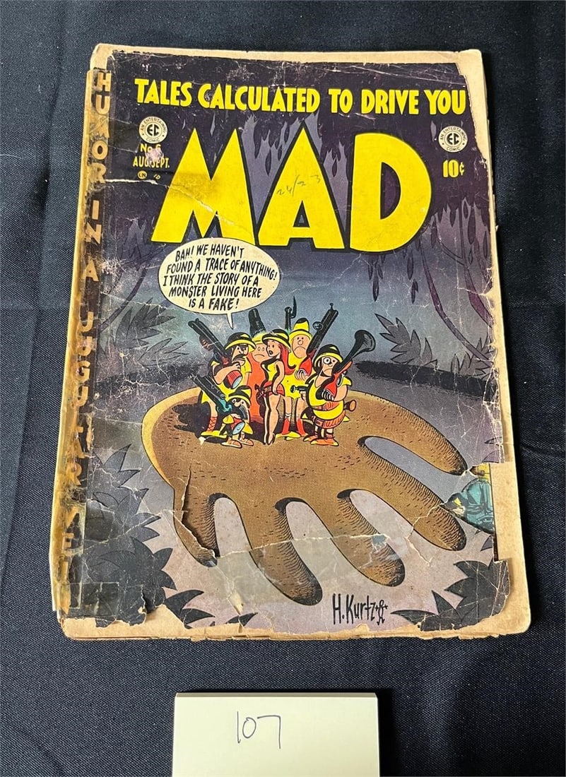Mad 6 Golden Age Classic Mad Comic Book (1 of 2)