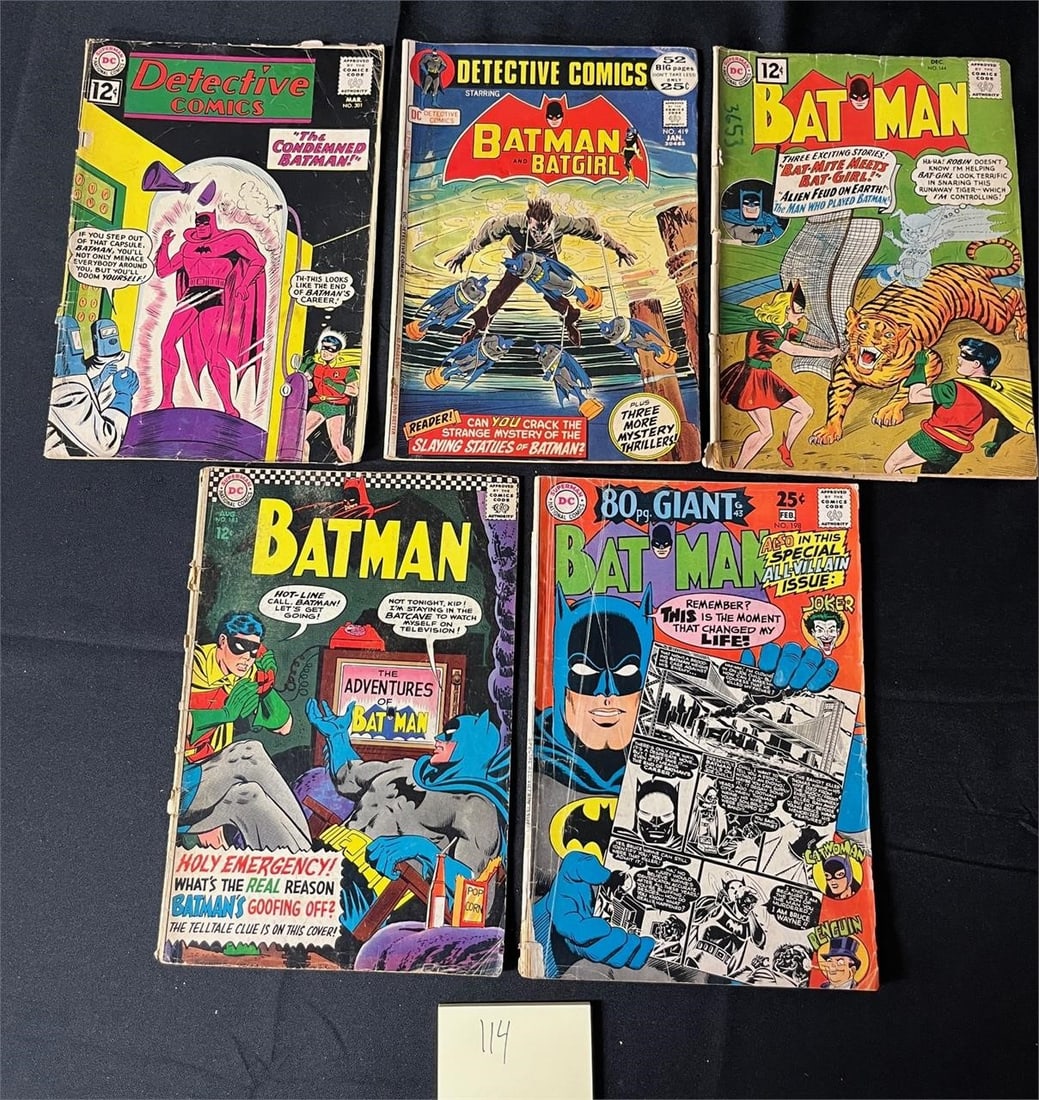 Batman & Detective Comics Silver Age Comics (1 of 2)