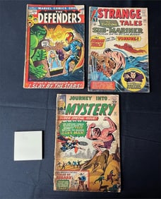 Strange Tales, JIM, Defenders 1 Comic Books
