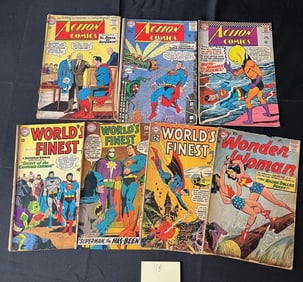 Action Comics, World's Finest, WW Silver Age Books