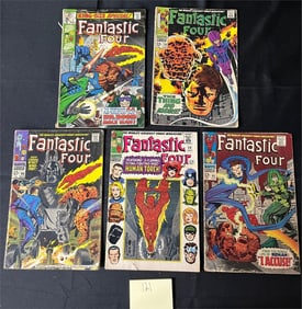 Fantastic Four Silver Age Comics w/ 1st Ronan +