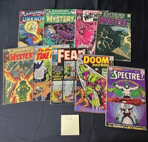 DC & Marvel Silver Age Horror Comic Books