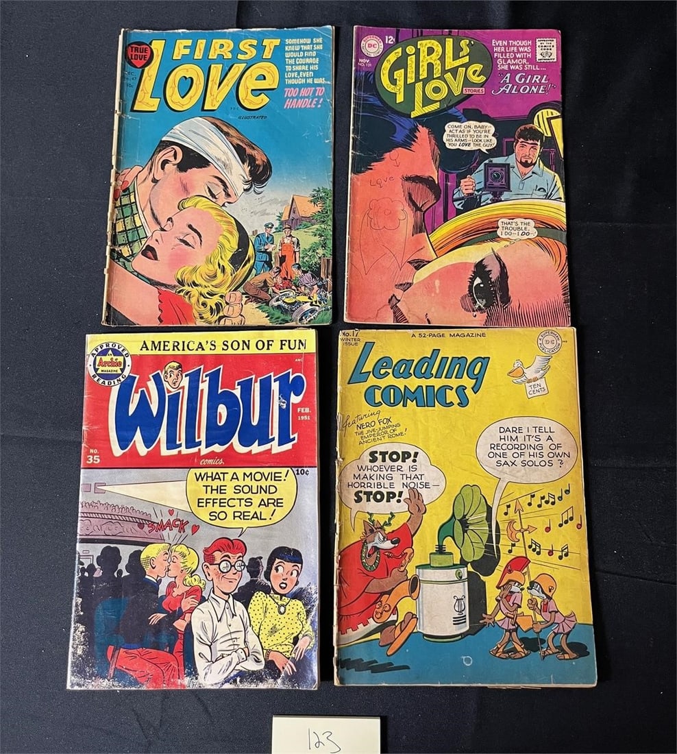 Golden Age Comics w/ Romance, Wilbur + (1 of 2)