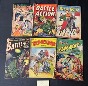Jungle Action Bondage Cover + Golden Age Comics