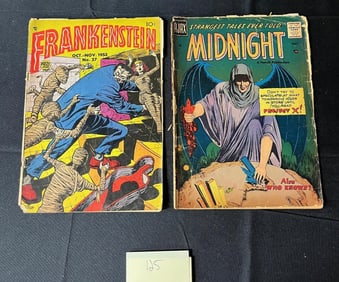 Frankenstein 27 & Midnight 4 Pre-Code Horror