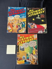 Mr. District Attorney DC Golden Age Comic Books
