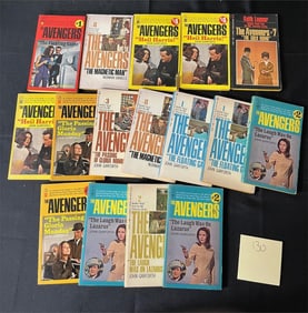 The Avengers TV Show Serial Paperback Novels