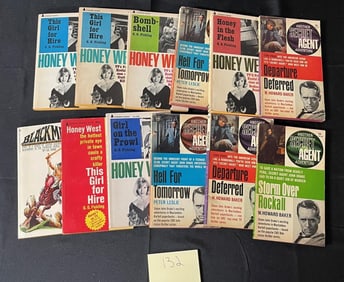 Secret Agent Paperback Books +