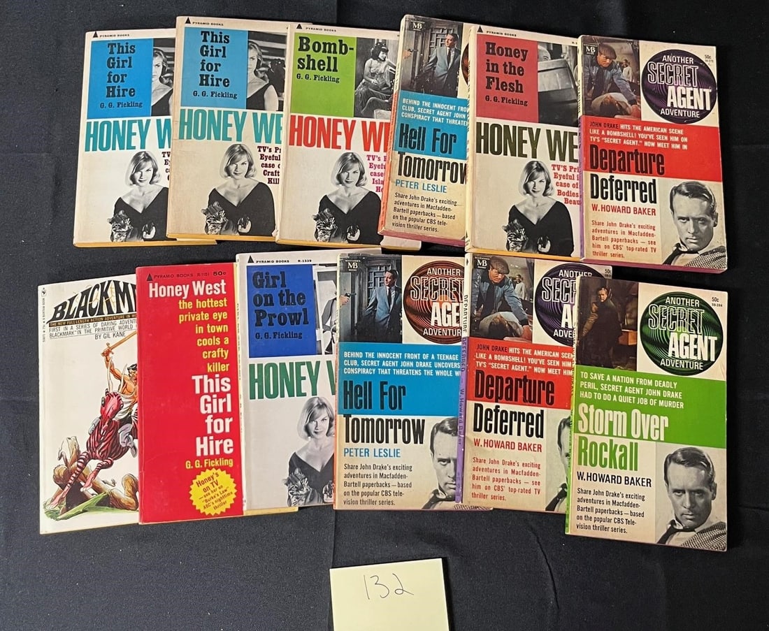 Secret Agent Paperback Books + (1 of 2)