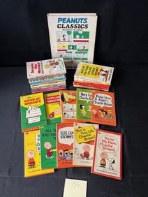Large Peanuts & Cartoon Paperback Books +