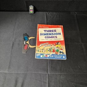 Three Dimension Comics Feat. Mighty Mouse Comic