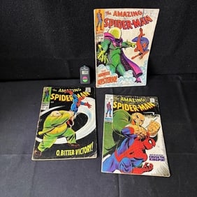 Amazing Spider-man Silver Age Comics w/Keys
