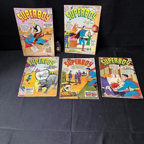 Group of Superboy Silver Age Comic Books