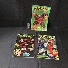 Plastic Man DC Silver Age Comic Books