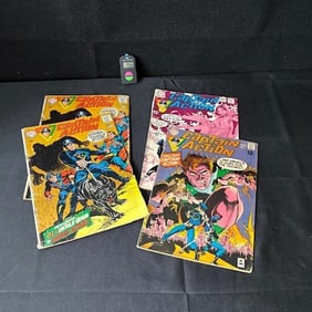 Captain Action DC Silver age Comic Books w/#1
