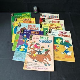 Uncle Scrooge Gold Key Silver Age Comic Books