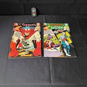 Hawk & Dove 1 & 2 DC Silver Age Comic Books