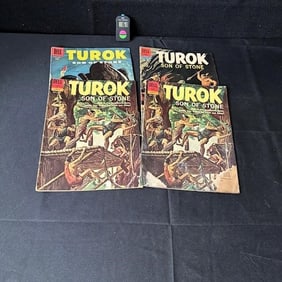 Turok Son of Stone Dell Silver Age Comic Books