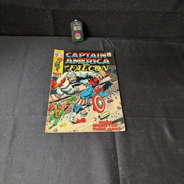 Captain America 135 Marvel 1st Series Comic Book (1 of 2)