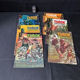Turok Son of Stone Gold Key Silver Age Comic Books