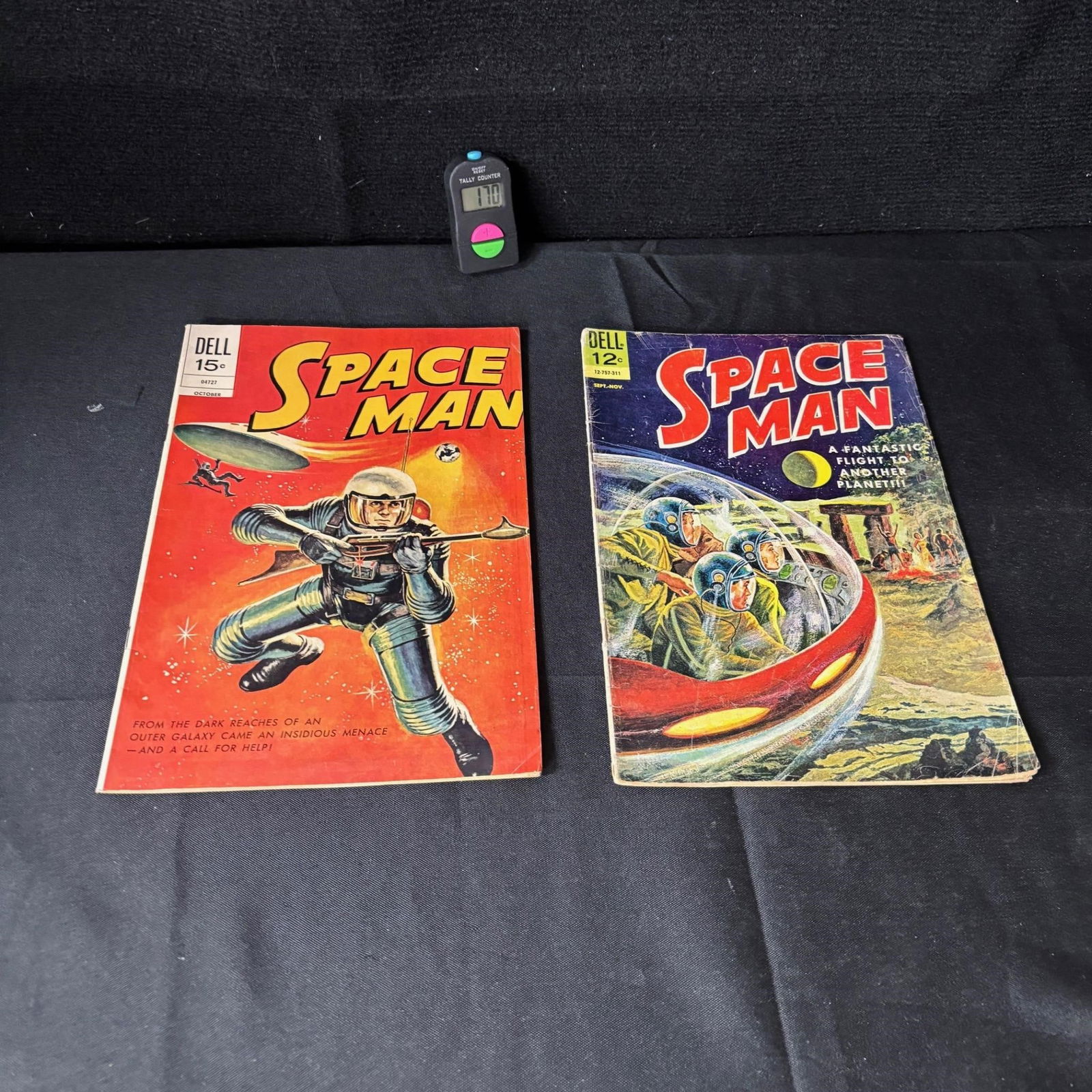 Spaceman Dell Golden Age Comic Books (1 of 2)
