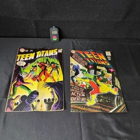Teen Titans DC Silver Age 1st Series Comics