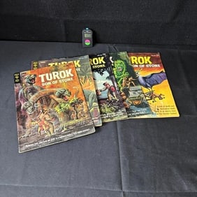 Turok Son of Stone Silver Age Gold Key Comic Books