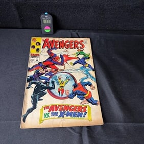Avengers 53 vs. X-men Marvel Silver Age