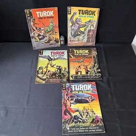 Turok Son of Stone Gold Key Silver Age Comics