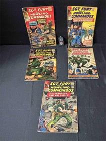 Sgt. Fury & His Howling Commandos Silver Age Lot