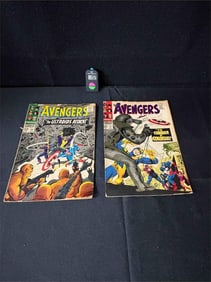 Avengers 36 & 37 Marvel Silver Age Comics