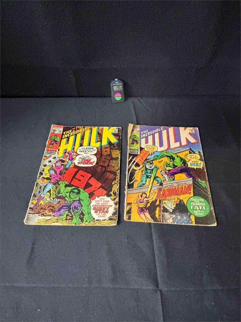 Hulk Marvel Comics 1st Series Group of 2 Comics (1 of 2)