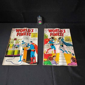 World's Finest 145 & 147 DC Silver Age Comic Books