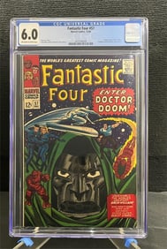 Fantastic Four 57 Marvel Silver Age CGC 6.0