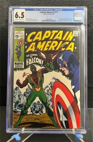 Captain America 117 1st Falcon CGC 6.5 Comic