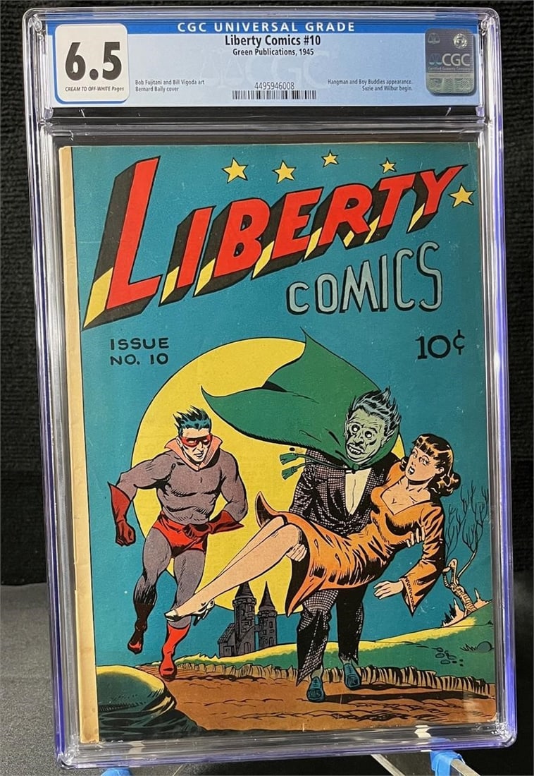 Liberty Comics 10 Golden Age Comic CGC 6.5 (1 of 1)