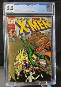 X-men 60 1st app Sauron CGC 5.5 Comic Book