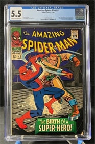 Amazing Spider-man 42 CGC 5.5 Mary Jane Key
