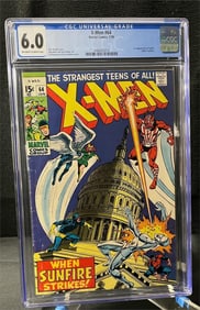X-men 64 1st app Sunfire CGC 6.0 Comic