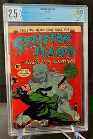 Skeleton Hand 5 Pre-Code Horror CBCS 2.5